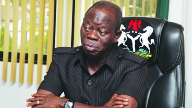 Oshiomole tackles PDP, says the party sowed third Term mischief
