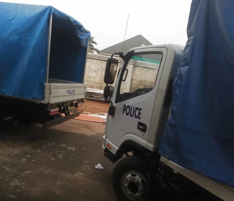 2019: CAUGHT IN THE ACT: OKOROCHA LAUNCHES FAKE ARMY, POLICE BRANDED VEHICLES