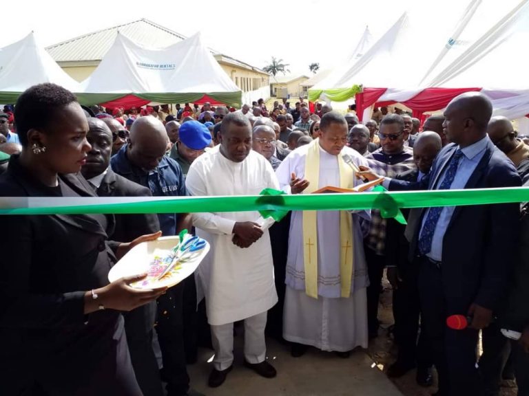 Enugu agog as Governor Ugwuanyi inaugurates Poly general hospital