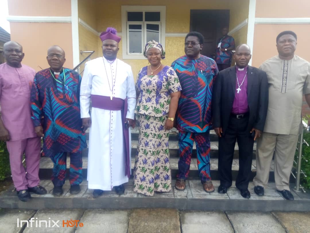 Madumere felicitates Bishop Chukwuma Opara on 2019 Anglican Synod