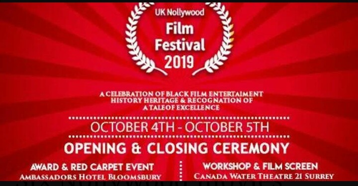 6 Nollywood movies  movies nominated for 2019 UK film festival award