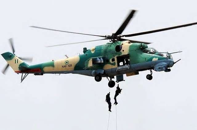 NAF destroys another insurgents hideout in Borno
