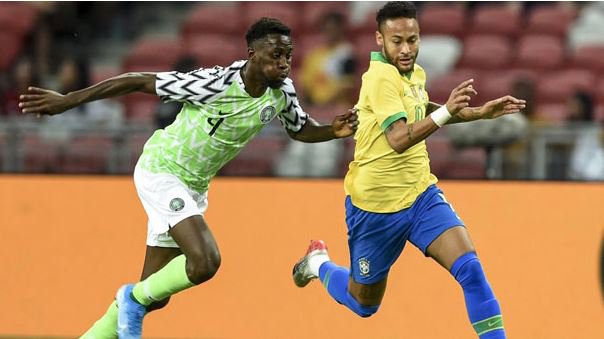 BREAKING: Nigeria holds Brazil to 1 – 1 draw
