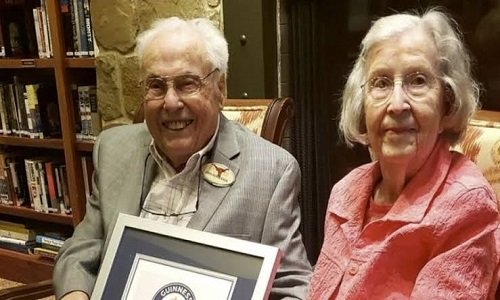 American couple named world’s oldest husband and wife