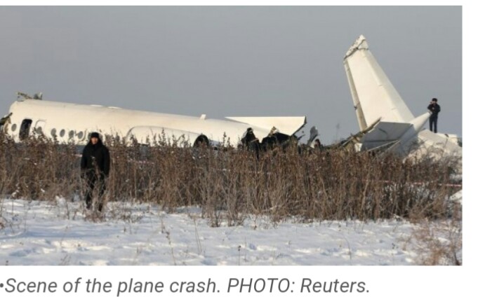 BREAKING NEWS: Aircraft with 100 on board crashes