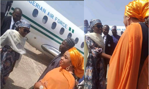 Hanan Buhari in presidential jet Controversy