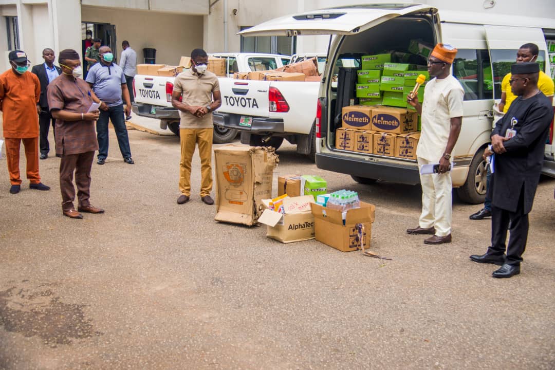 COVID – 19: SEPLAT, FHN, ND Western donate medical materials to Delta State 