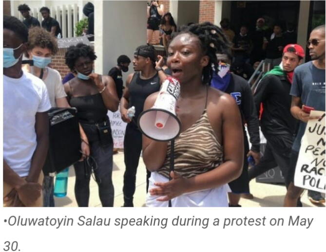 BLACK LIVES MATTER PROTEST: Nigerian protester sexually molested, murdered in US