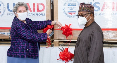 COVID-19: US Redeems Promise, Hands Over 200 Ventilators To Nigeria