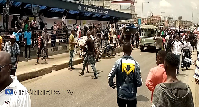 At Least One Killed In Surulere #EndSARS Protest