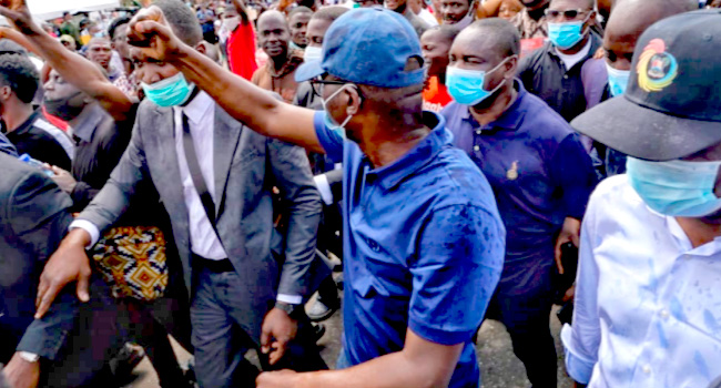#EndSARS: Lagos Official Begs Youths To Protect Public Assets From Vandals