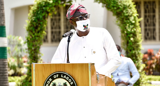 Sanwo-Olu Recovers From COVID-19, Steps Out Of Isolation, Addresses Lagosians