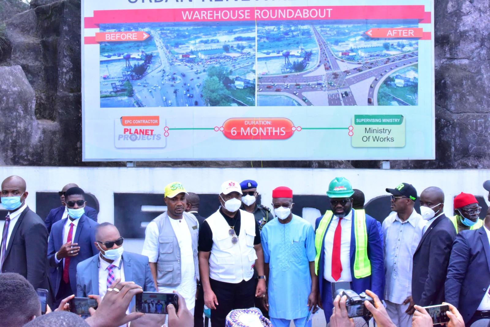 Uzodimma Flags-Off Work On Imo Roads, Continues Okorocha’s Owerri Urban Renewal
