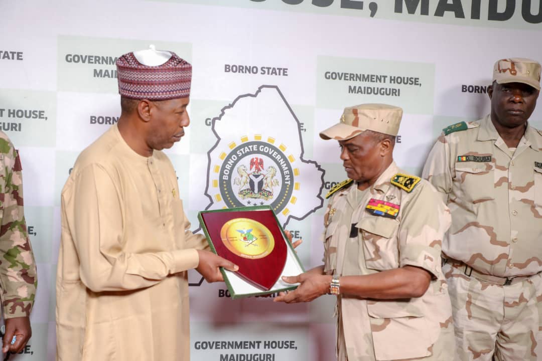 Zulum Receives Cameroon Military Delegates, Harps On Joint Effort To Defeat Insurgency