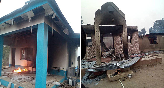 Oyo Tension: Houses, Vehicles Burnt, Policeman Injured In Igangan