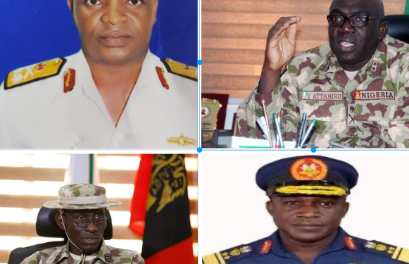 Meet Nigeria’s New Service Chiefs