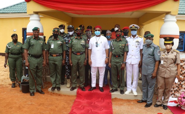 Uzodimma Commends Armed Forces For Sacrificing For Nation