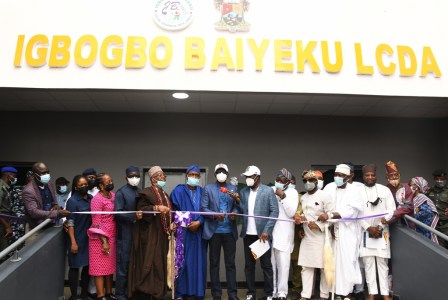 Photo News: Governor Sanwo-Olu Commissions New Igbogbo-Bayeku LCDA Secretariat