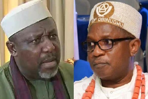 Breaking: Okorocha Beaten, Battered Like A Thief In A Duel With A Royal Father?
