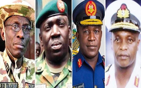 BREAKING: Service Chiefs Storm Ibadan