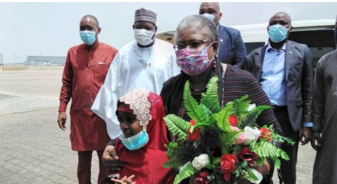 BREAKING: Buhari, Okonjo-Iweala meet In Aso Rock