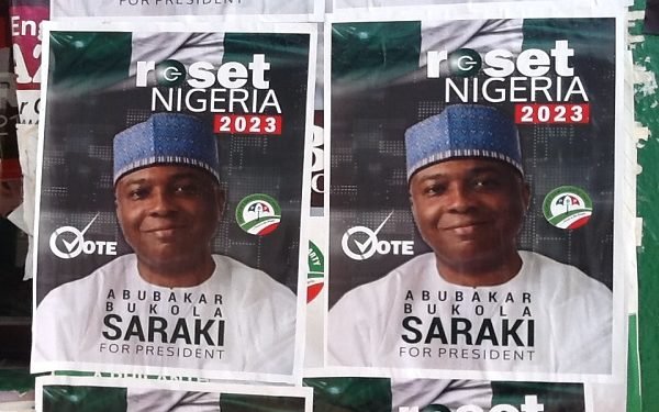 2023: Saraki’s Presidential Posters Flood Abuja
