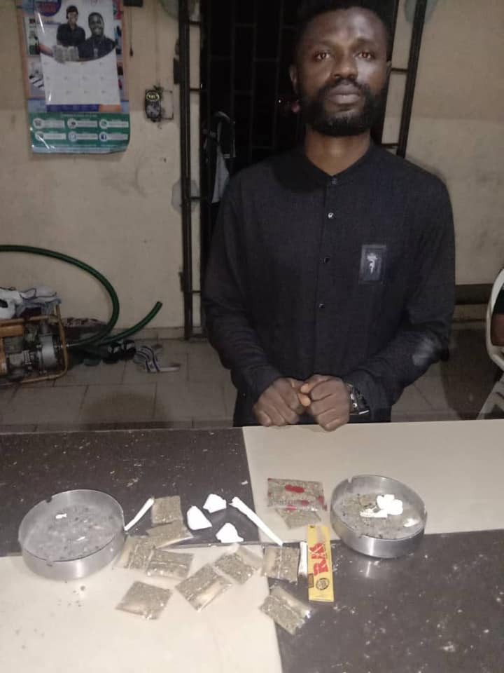 Police Arrest Suspected Illicit Drug Dealer In Delta State
