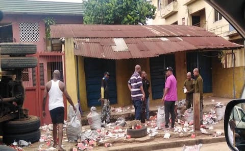 Fear Of War Grips Onitsha Residents As Truckload of Ammunition Falls