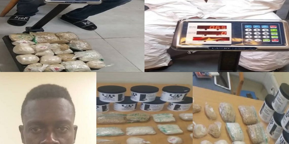 NDLEA Intercepts 37.3kg Cocaine, Heroin, Skunk At Lagos Airport, Arrests Seven