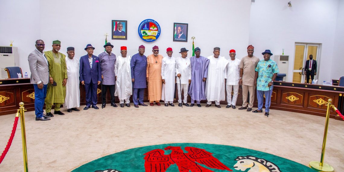 BREAKING: Southern Governors’ Forum Insist On Rotation Of Presidency, Ban On Open-Grazing, Rejects Removal Of Transmission Of Election Results From Electoral Act…