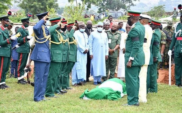 Slain Army General Buried In Abuja