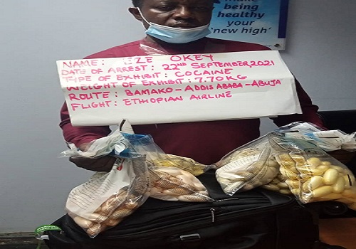 NDLEA Arrests Alleged Trafficker With N2.3b Cocaine