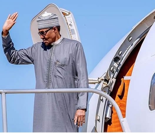 BREAKING: Buhari Jets-Out To London For Medical Check-Up