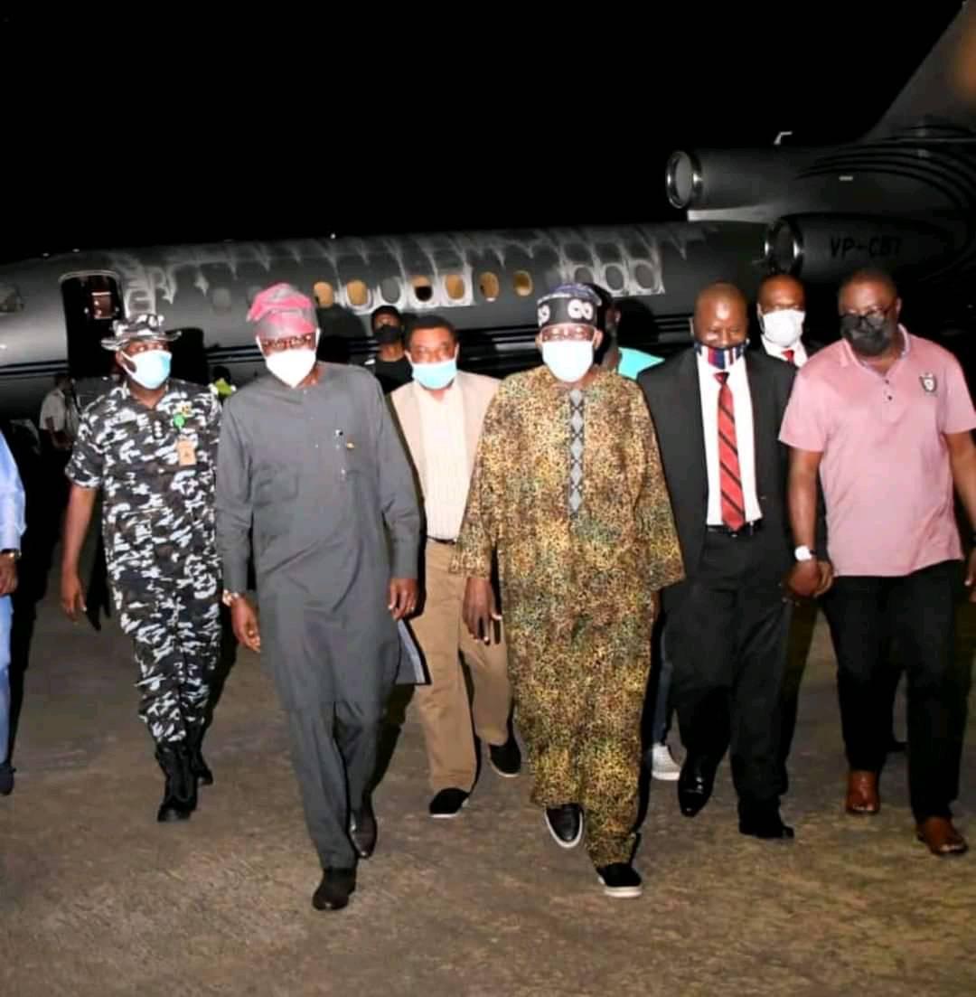APC National Leader, Tinubu Back From UK