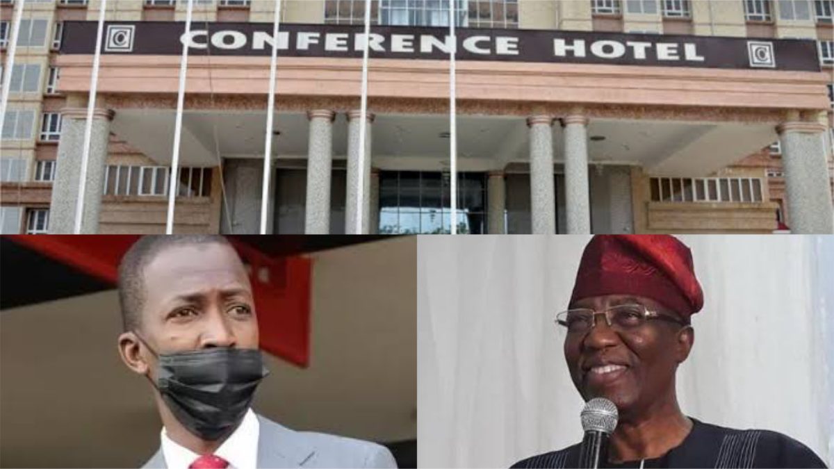 EFCC Operatives Invade Gbenga Daniel’s Conference Hotel; Strip, Rob, Torture Guests