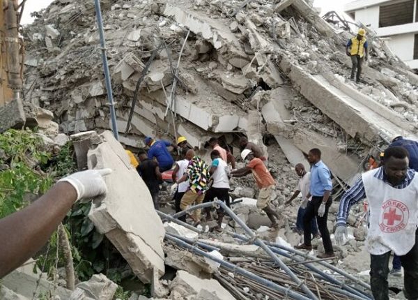 Lagos Building Collapse: Sanwo-Olu Says Rescuing More Survivors Now Extremely Tough