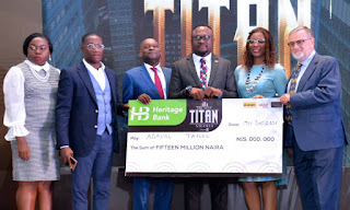 The Next Titan Season 8: Heritage Bank Empowers Caregiver For The Aged With N15 Million
