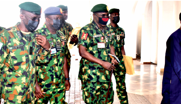 Buhari Gives Service Chiefs Marching Order: Crush Boko Haram, ISWAP, End Insurgency Before 2023