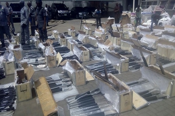 Customs Intercept Container Suspected To Be Loaded With Arms At Lagos Port