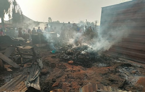 Unrecognisable Charred Corpses Litter Everywhere As Fire Guts  Mortuary, Market In Anambra