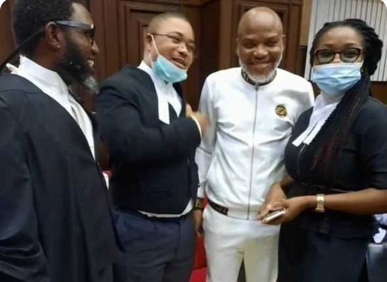 Treasonable Felony: Nnamdi Kanu pleads Not Guilty to 15-count charge