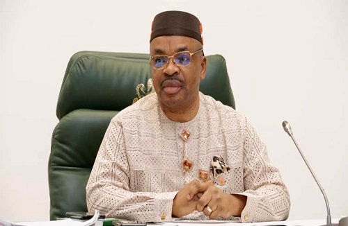 BREAKING: Gov Emmanuel unveils His Commissioner For lands and Water Resources As Preferred Successor