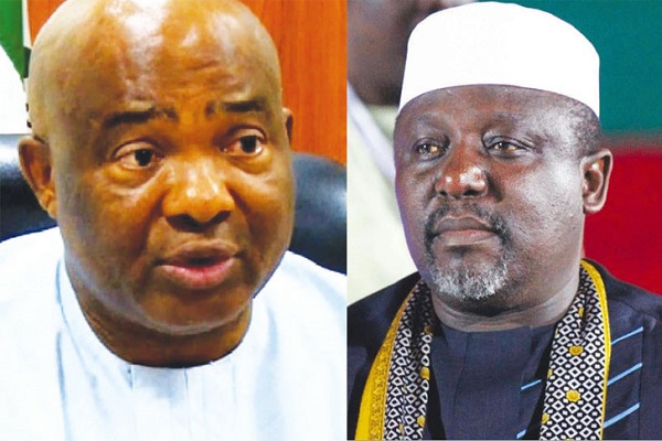 APC Factions Trade Tackles, As Okorocha, Uzodimma Disagree Over Whose Faction Is Authentic
