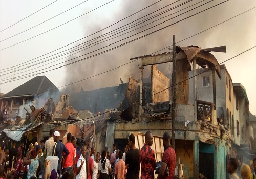 Shop owners lose millions in Abia plaza fire