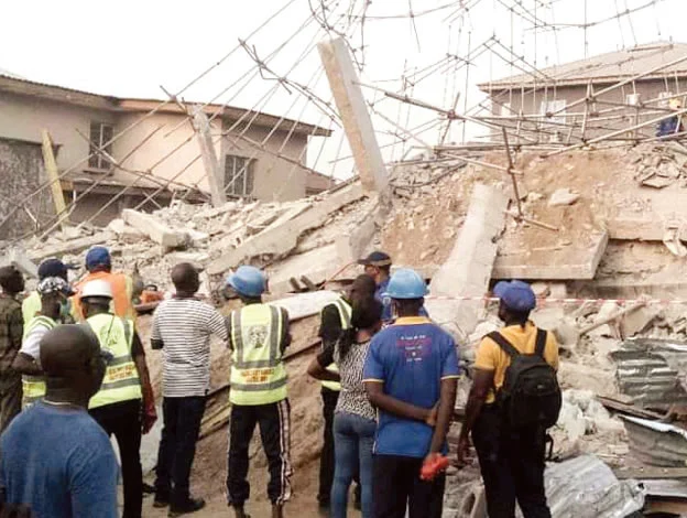 Three Dead, Others Trapped As Building Collapses In Lagos