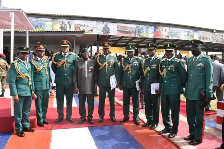 Liberian President Confers Award Of Honour On NA Officers For Exemplary Service