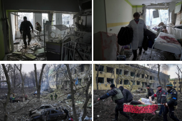 Russian Airstrike Destroys Hospital In Ukraine
