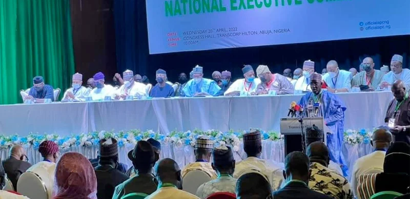 JUST IN:President Buhari, Osinbajo, Govs Attend APC NEC meeting In Abuja