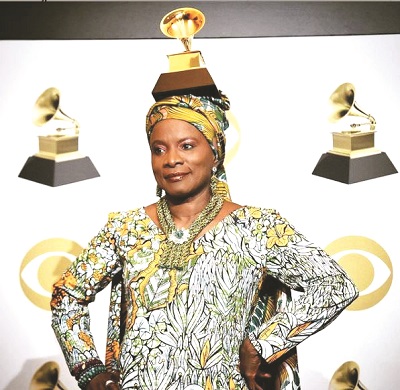 BREAKING (Grammys 2022) : Wizkid, Femi Kuti, son lose to Angelique Kidjo
