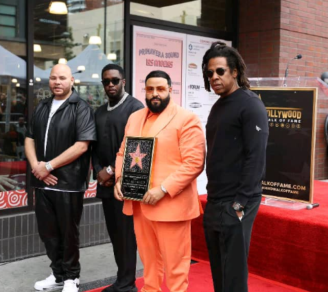 DJ Khaled Receives Hollywood Walk Of Fame Star,Honored By Diddy, Jay Z